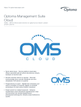 Optoma Optoma Management Suite Cloud El kitabı