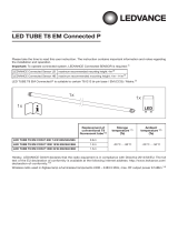 Ledvance LED TUBE T8 EM CON P 600 mm 7.5W 840 User Instruction