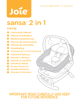 Joie Sansa 2 in 1 Swing and Rocker Kullanım kılavuzu