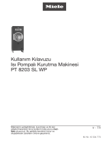 Miele PT 8203 SL WP Kullanma talimatları