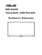 Asus ZenScreen MB16AHG Kullanici rehberi