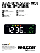 Levenhuk WMC50 Wezzer Air Quality Monitor Kullanım kılavuzu