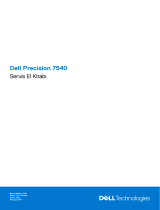 Dell Precision 7540 El kitabı