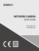 Wisenet PNV-A6081R-E1T Network Camera Kullanici rehberi