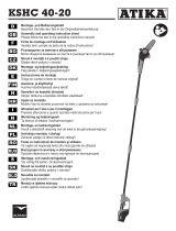 ATIKA KSHC 40-20 Akku Kullanma talimatları