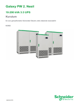 Schneider Electric Galaxy PW 2. Nesil 10-200 kVA 3:3 UPS Kullanici rehberi