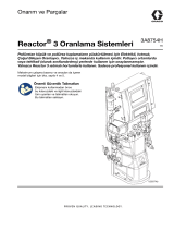 Graco 3A8754H, Kılavuz, Tamir, Reactor 3 Oranlama Sistemleri El kitabı