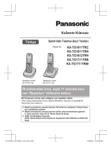 Panasonic KXTG1612TR Kullanma talimatları