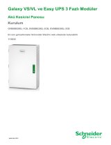 Schneider Electric Galaxy Akü Kesicisi Panosu Kullanici rehberi