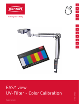 Renfert EASY view 2400XX00 | UV Filter Color Calibration Kullanım kılavuzu