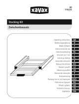 Xavax Stacking Kit for Washing Machines Kullanım kılavuzu