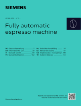 Siemens CT718L1B0 Kullanım kılavuzu