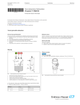 Endres+Hauser KA Prosonic T FMU30 Short Instruction