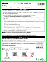 Schneider Electric Altivar Easy ATV310 Instruction Sheet