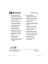 EINHELL Akku-Multifunktionswerkzeug X-Change GT GE-HC 18 Li T Kit (1x3,0Ah) Kullanma talimatları