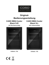 Caso Design CASO BBQ Cooler Black S-R Kullanma talimatları