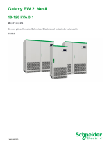 Schneider Electric Galaxy PW 2. Nesil 10-120 kVA 3:1 Kullanici rehberi