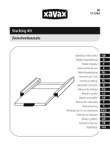 Xavax Intermediate Frame for Washing Machine and Dryer Kullanım kılavuzu