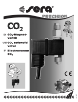 Sera CO2 solenoid valve 2 W Kullanım kılavuzu