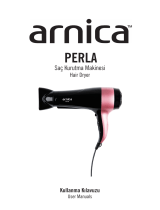 Arnica Perla Saç Kurutma Makinesi Kullanım kılavuzu