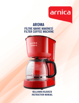 Arnica Aroma Filtre Kahve Makinesi Kullanım kılavuzu