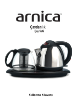 Arnica Çaydanlık Otomatik Çay Makinesi Kullanım kılavuzu