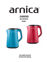 Arnica Diamond Su Isıtıcısı Beyaz Kullanım kılavuzu
