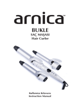 Arnica Bukle Saç Maşası Seti Kullanım kılavuzu