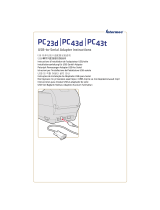 Intermec PC43d DT Kullanma talimatları