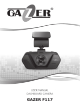 Gazer car video recorder F117 Kullanım kılavuzu