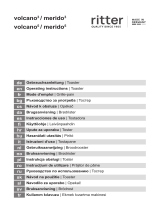 Ritter Toaster volcano³ Kullanma talimatları
