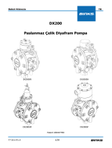 Carlisle BINKS - DX 200 Diaphragm Pump Kullanım kılavuzu