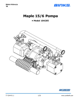 Carlisle BINKS - Maple Pump 15/6 Kullanım kılavuzu