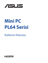 Asus Mini PC PL64 Kullanım kılavuzu