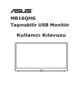 Asus ZenScreen MB16QHG Kullanici rehberi