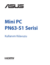 Asus Mini PC PN63-S1 Kullanım kılavuzu