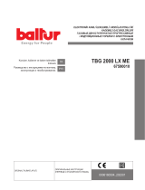 BALTUR TBG 2000 LX ME 50Hz  Use and Maintenance Manual