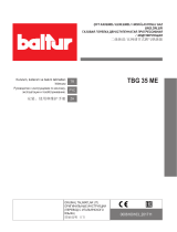 BALTUR TBG 35 ME 50Hz  Use and Maintenance Manual