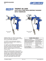 Carlisle Trophy AA1600 Kullanım kılavuzu