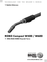 Abicor Binzel MIG/MAG Welding Torch System ROBO Compact W600 Kullanma talimatları