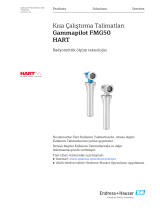 Endres+Hauser KA Gammapilot FMG50 HART Short Instruction