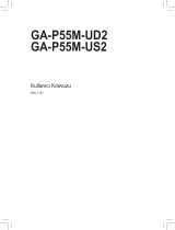 Gigabyte GA-P55M-UD2 El kitabı