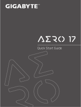 Gigabyte AERO 17 HDR (Intel 11th Gen) El kitabı