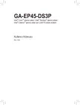 Gigabyte GA-EP45-DS3P El kitabı