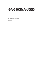 Gigabyte GA-880GMA-USB3 El kitabı