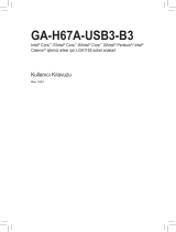 Gigabyte GA-H67A-USB3-B3 El kitabı