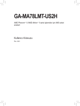 Gigabyte GA-MA78LMT-US2H El kitabı