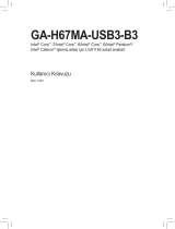 Gigabyte GA-H67MA-USB3-B3 El kitabı