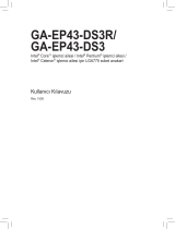 Gigabyte GA-EP43-DS3R El kitabı