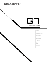 Gigabyte G7 (RTX 30 Series) El kitabı